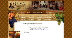 Desktop Screenshot of olivarestaurant.com